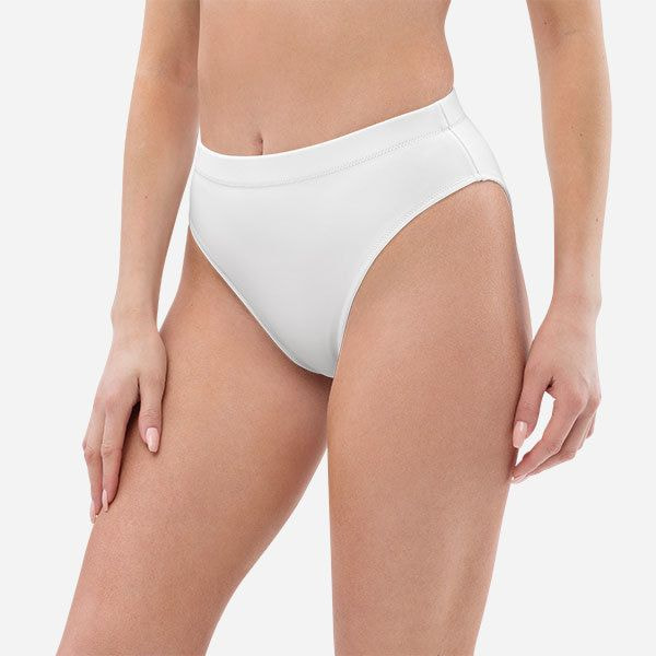 High-Waist Bikinihose
