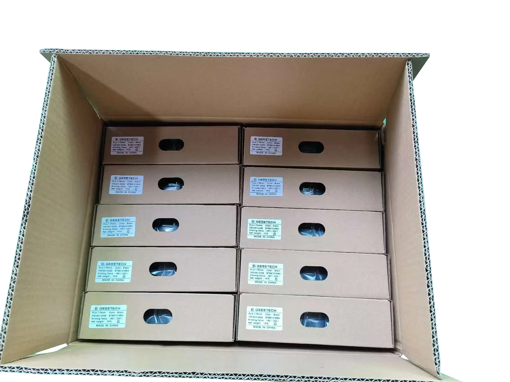 10-kg-Box PLA-Filament 1,75 mm Mehrmaterial 2