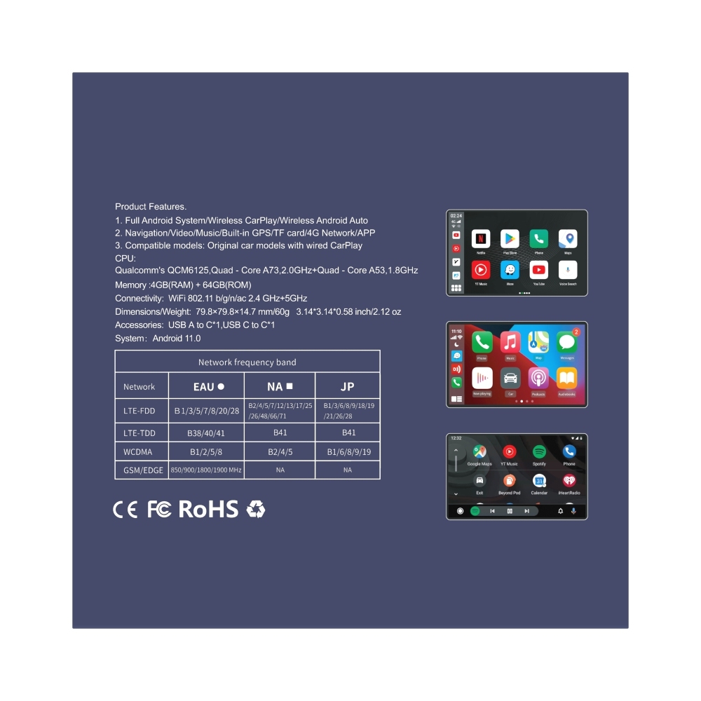 Android CarPlay Box für Audi und Benz 4