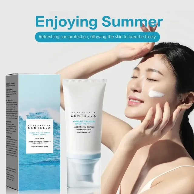 Wasserbasierte Sonnencreme LSF 50+ mit Centella 2