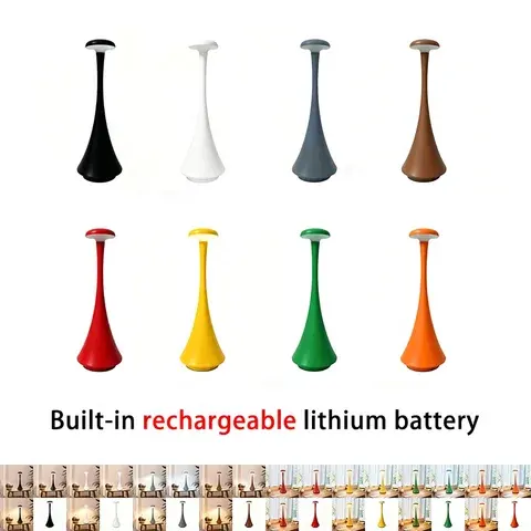 Kabellose LED Tischlampe mit Touch-Steuerung
