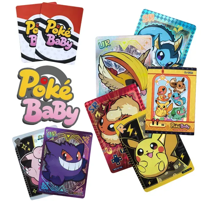 Holografische Chibi Sammelkarten 59 Stück 1