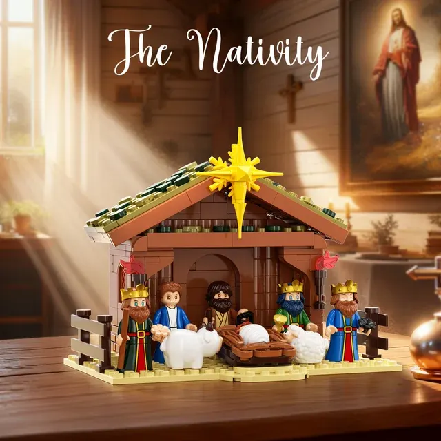 Weihnachtskrippen-Bausatz 2