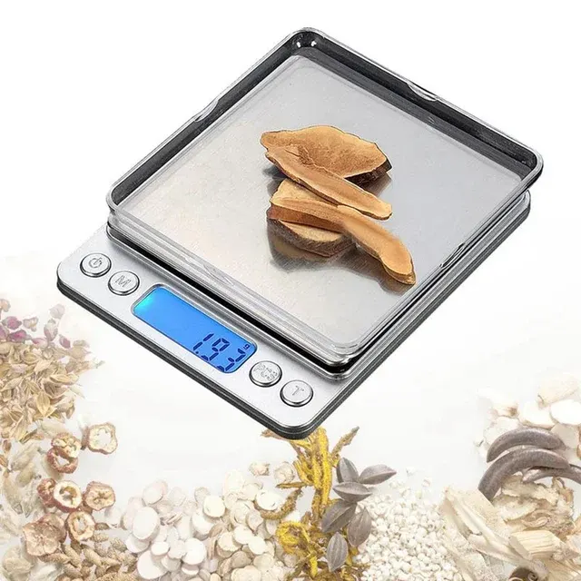 Digitale Taschenwaage 3000 g mit 0,1 g 3