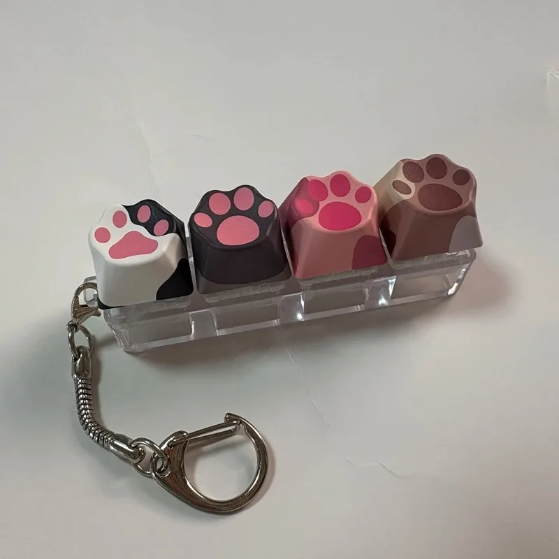 Katzenkrallen-Schlüsselanhänger für das Büro 2