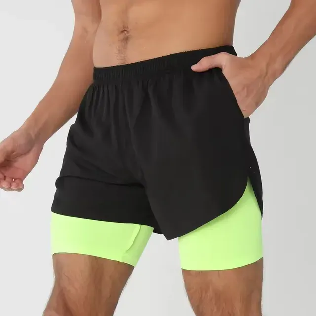 Herren-Laufshorts mit Innenslip, schnelltrocknend 3