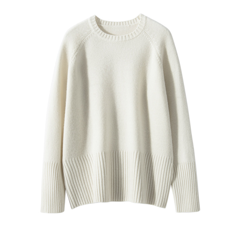 Schmal geschnittener Damen-Kaschmirpullover 2