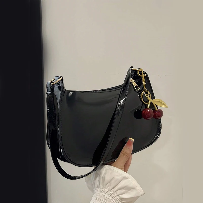 PU-Leder Schultertasche 2