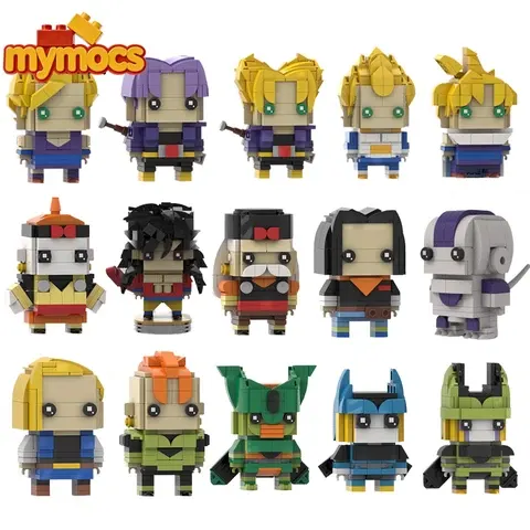 Anime-Figuren-Bausteinset