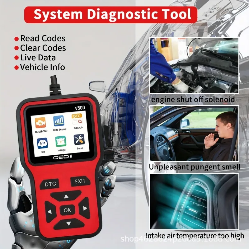 OBD2-Motorfehlerleser mit Batterietest 3