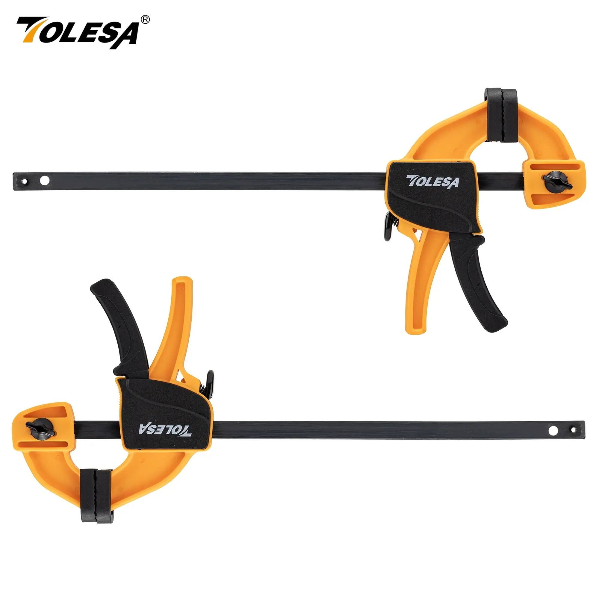 Leichtes Schnellwechsel-F-Klemmen-Set, 4 und 6 Zoll
