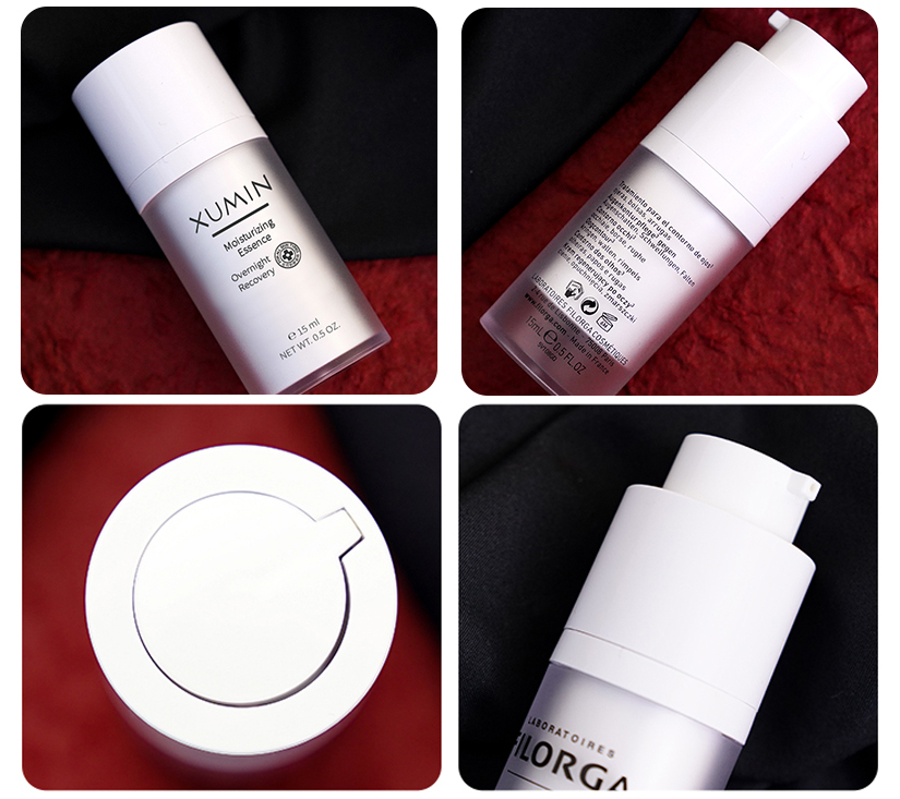 Transparente Airless-Pumpflaschen 15ml bis 50ml 2