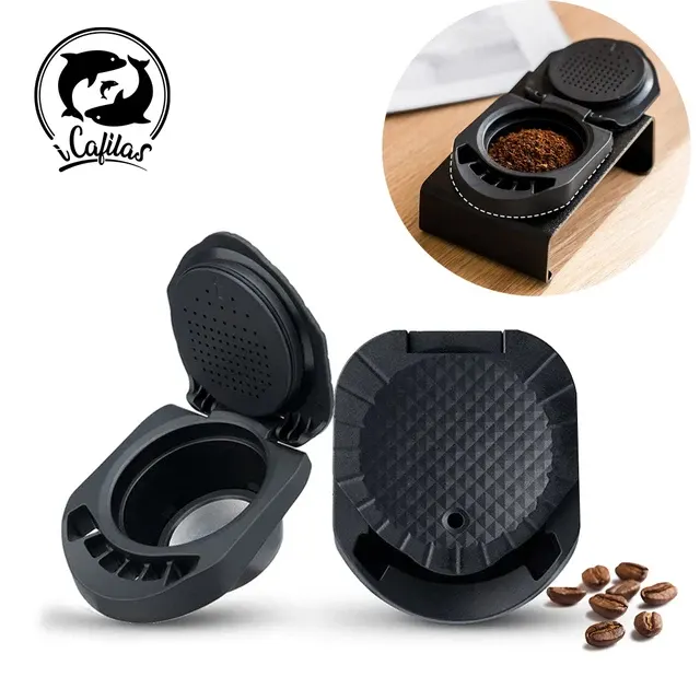 Nachfüllbarer Kaffeekapsel-Adapter, Wiederverwendbar 2