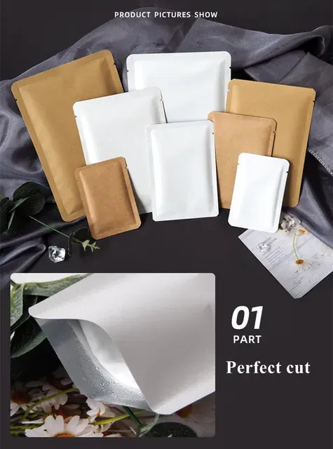 Offener Papierbeutel zum Befüllen 2