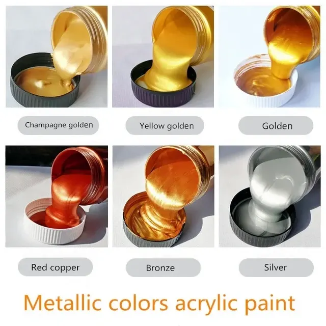 Metallic-Acrylfarbe 3