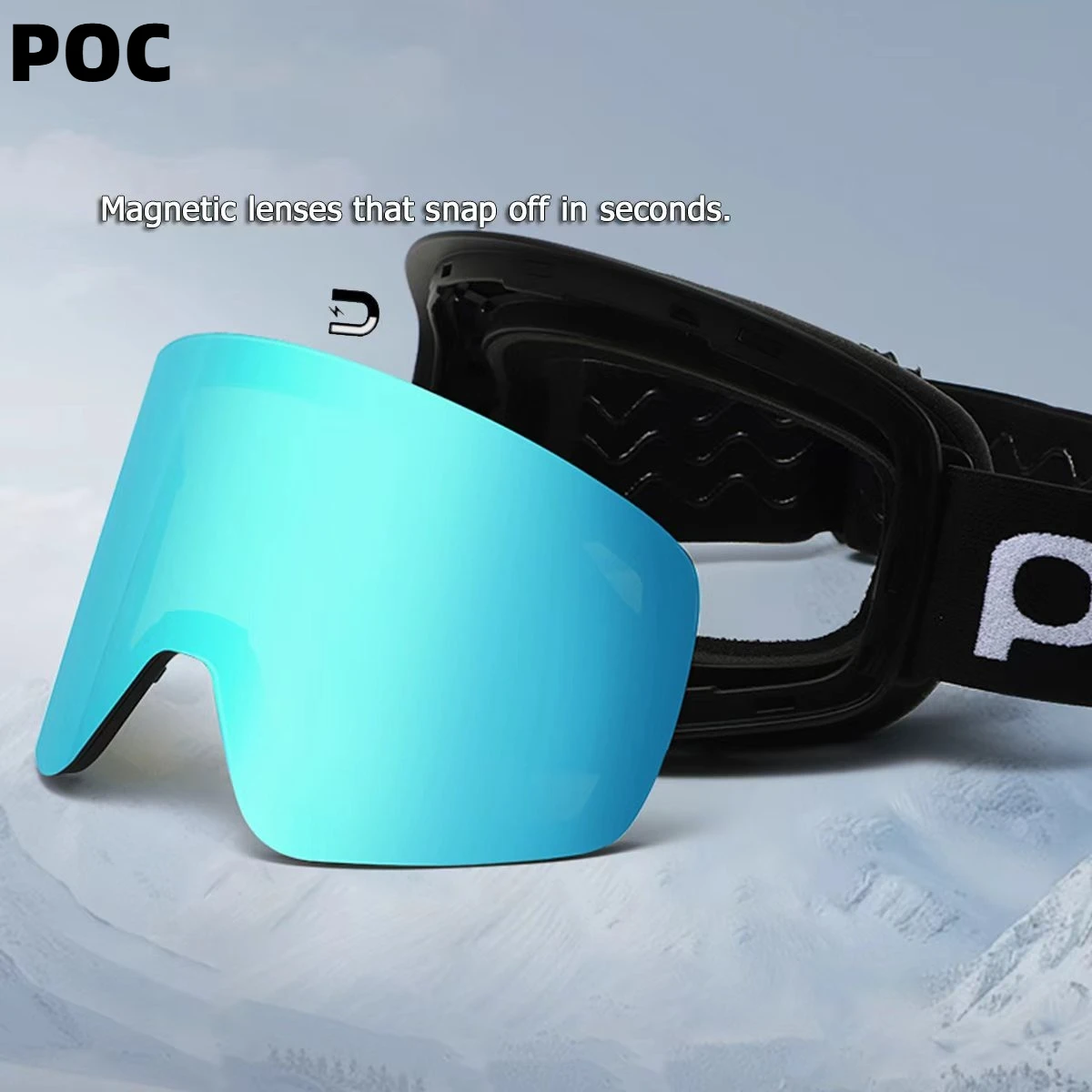Magnetische Skibrille 2