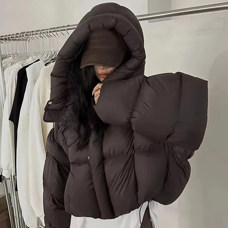 Damen-Winterparka mit Kapuze 3