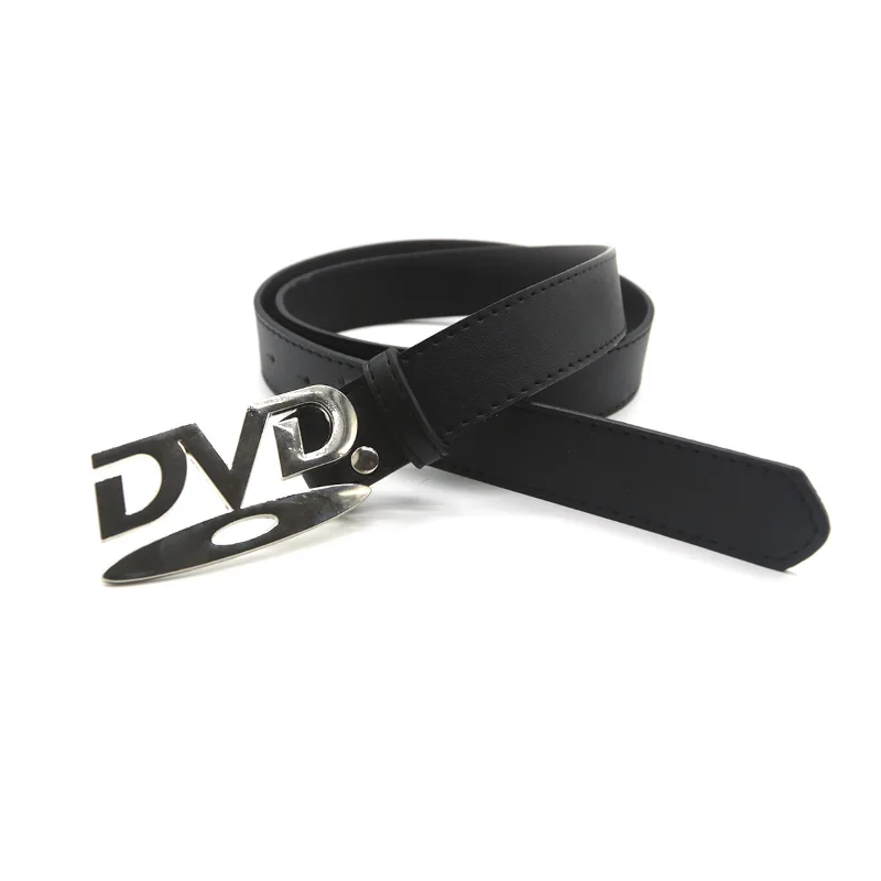 Unisex-Gürtel mit DVD-Schnalle im Retro-Design 4