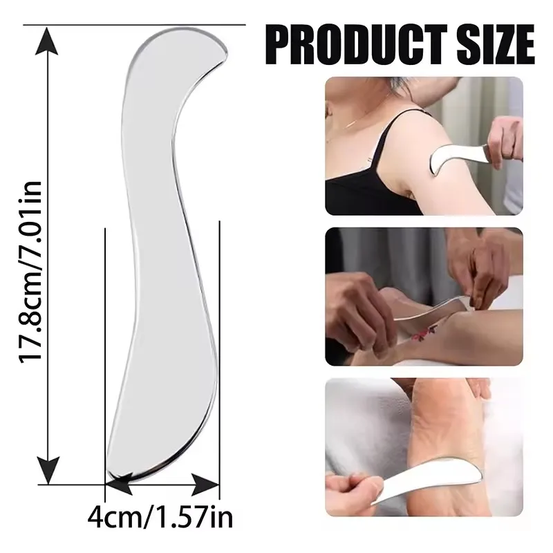 Edelstahl-Gua-Sha-Schaber 2