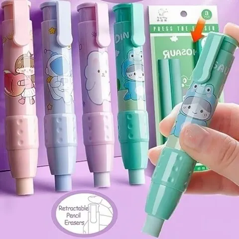 Bleistift-Radiergummi-Set