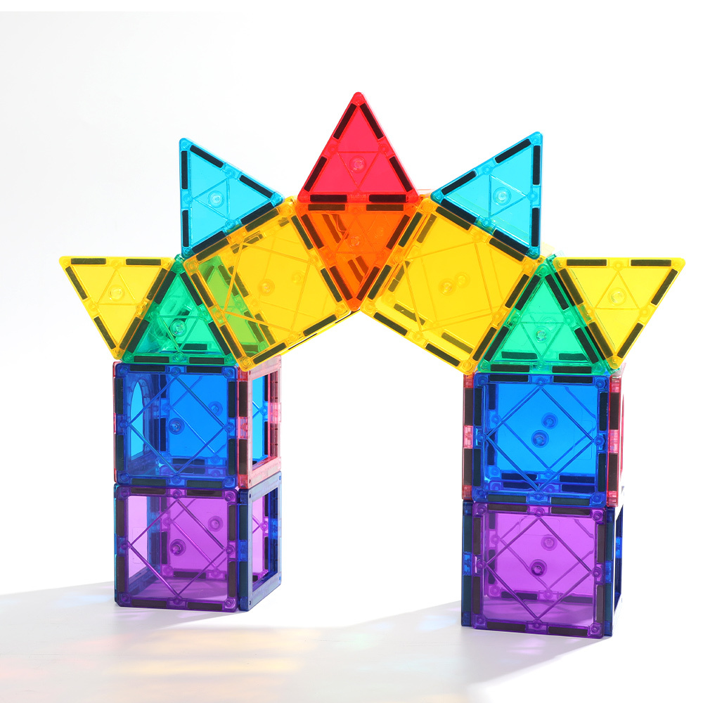 Magnetische Bausteine Set mit 120 Teilen 2