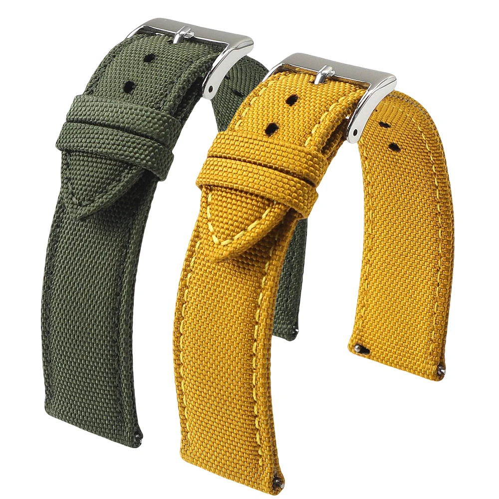 Segeltuch-Nylon-Uhrenarmband