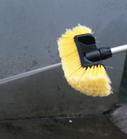 Fünfseitige Autowaschbürste mit Wasserfluss 3