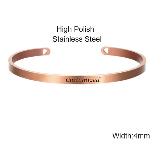 Buchstaben Manschettenarmband 3