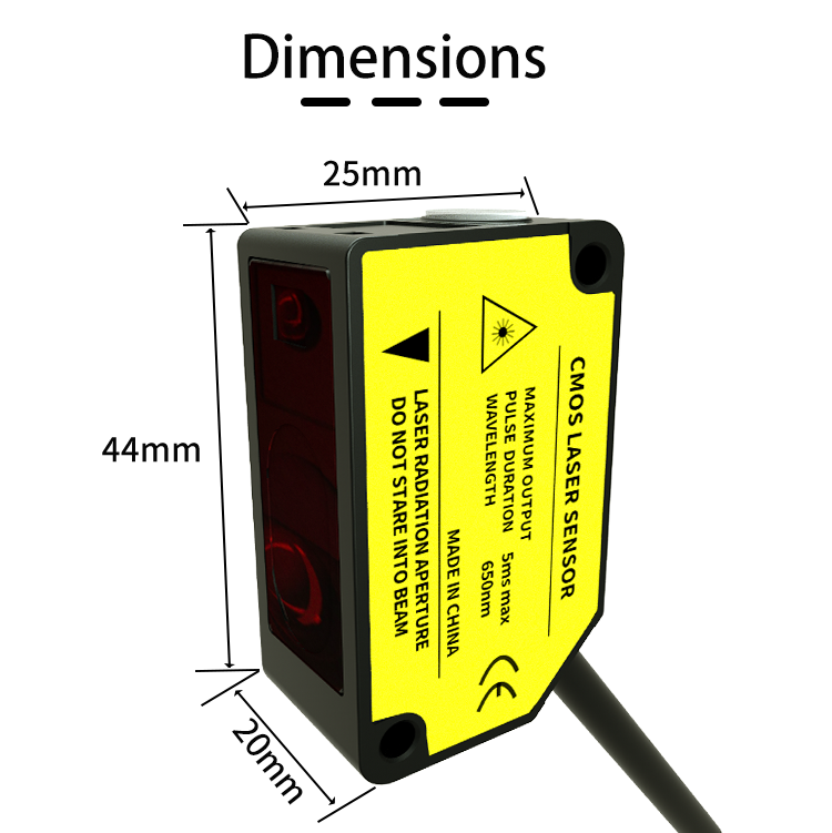 Lasertriangulations-Sensor 3
