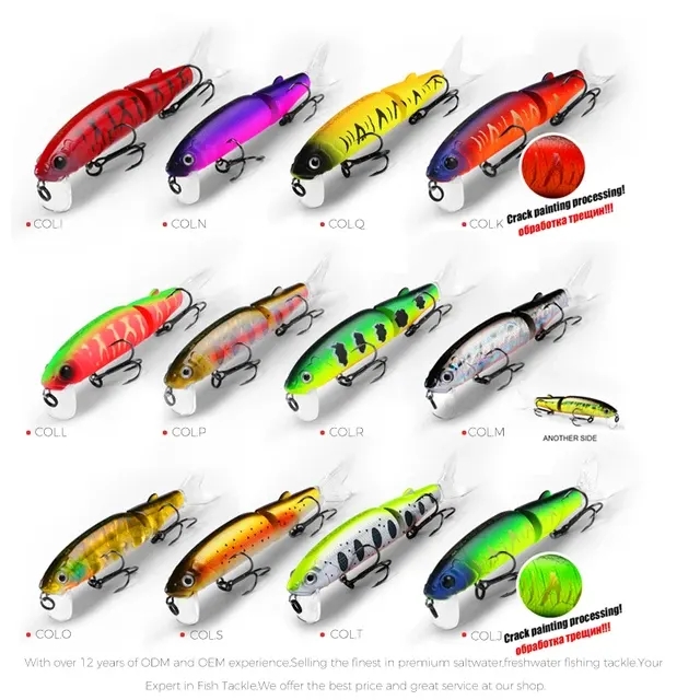 Schwimmender Gelenk-Wobbler, 11,3 cm 4