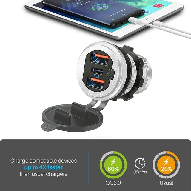 KFZ-USB-Ladeadapter 3