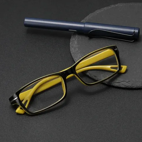 Quadratische Blaulichtfilter-Brille