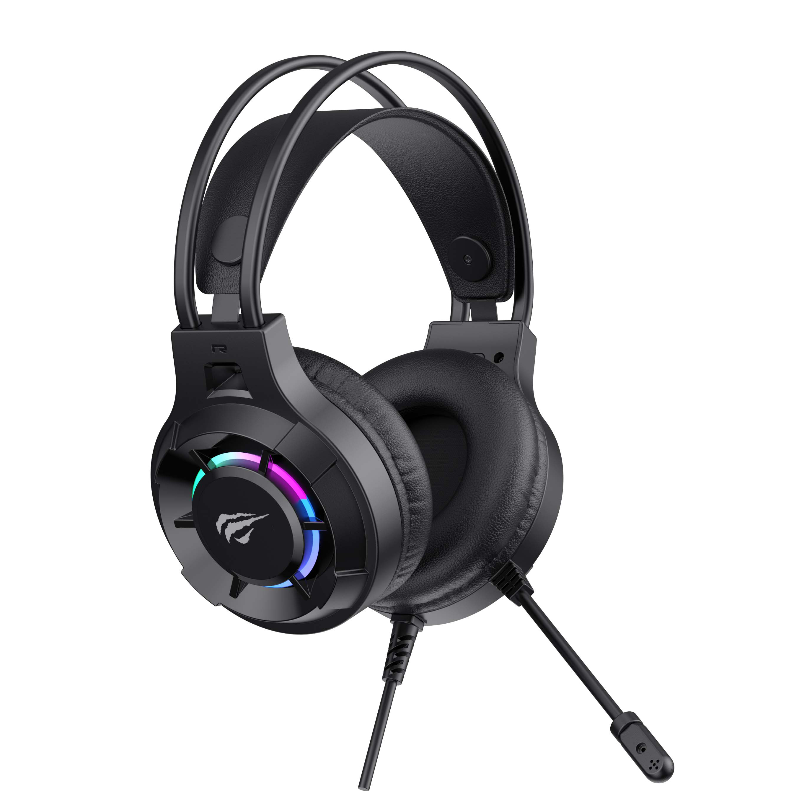 RGB Gaming-Headset mit Mikrofon, kabelgebunden 2