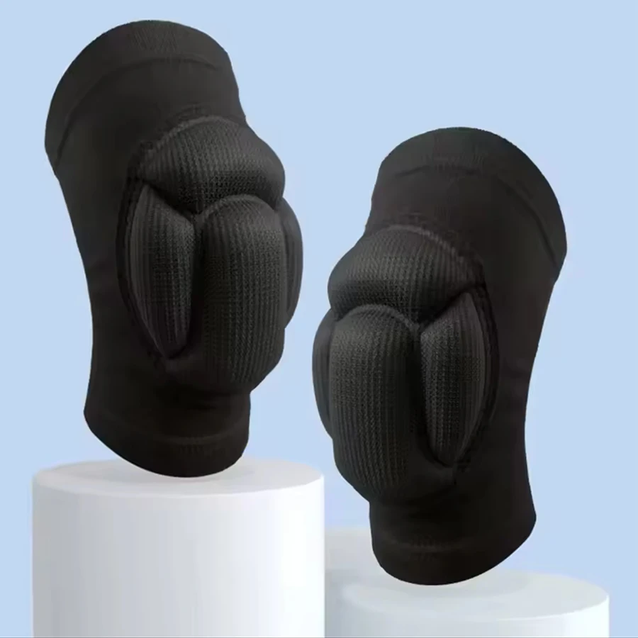 Verdickte Sport-Kniebandage mit Rutschschutz 3