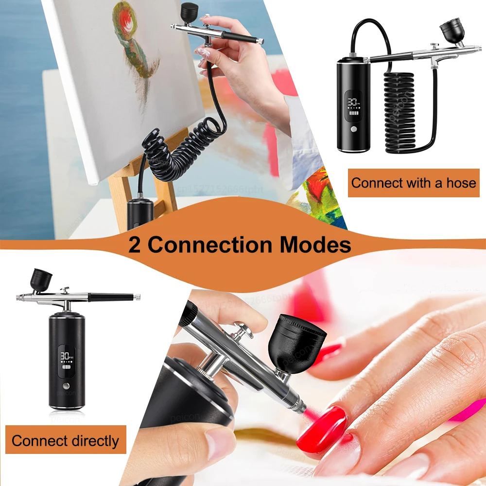 Airbrush-Set mit Kompressor 4