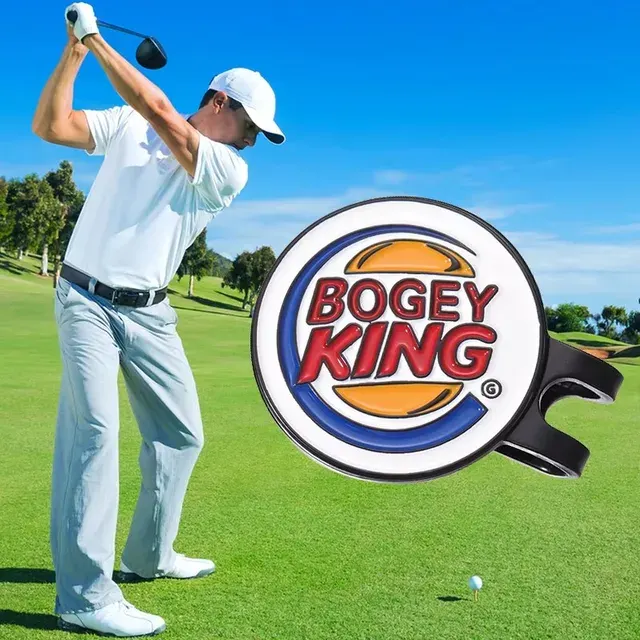 Golf-Hutclips mit magnetischem Ballmarker 2