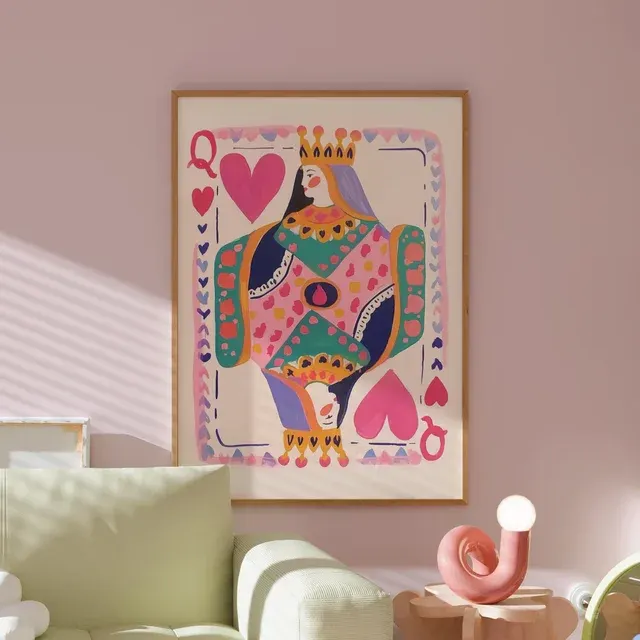 Spielkarten-Wandbild 4