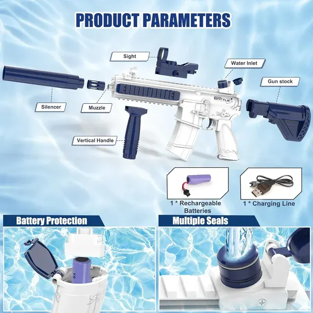 Elektrische Wasserpistole 4