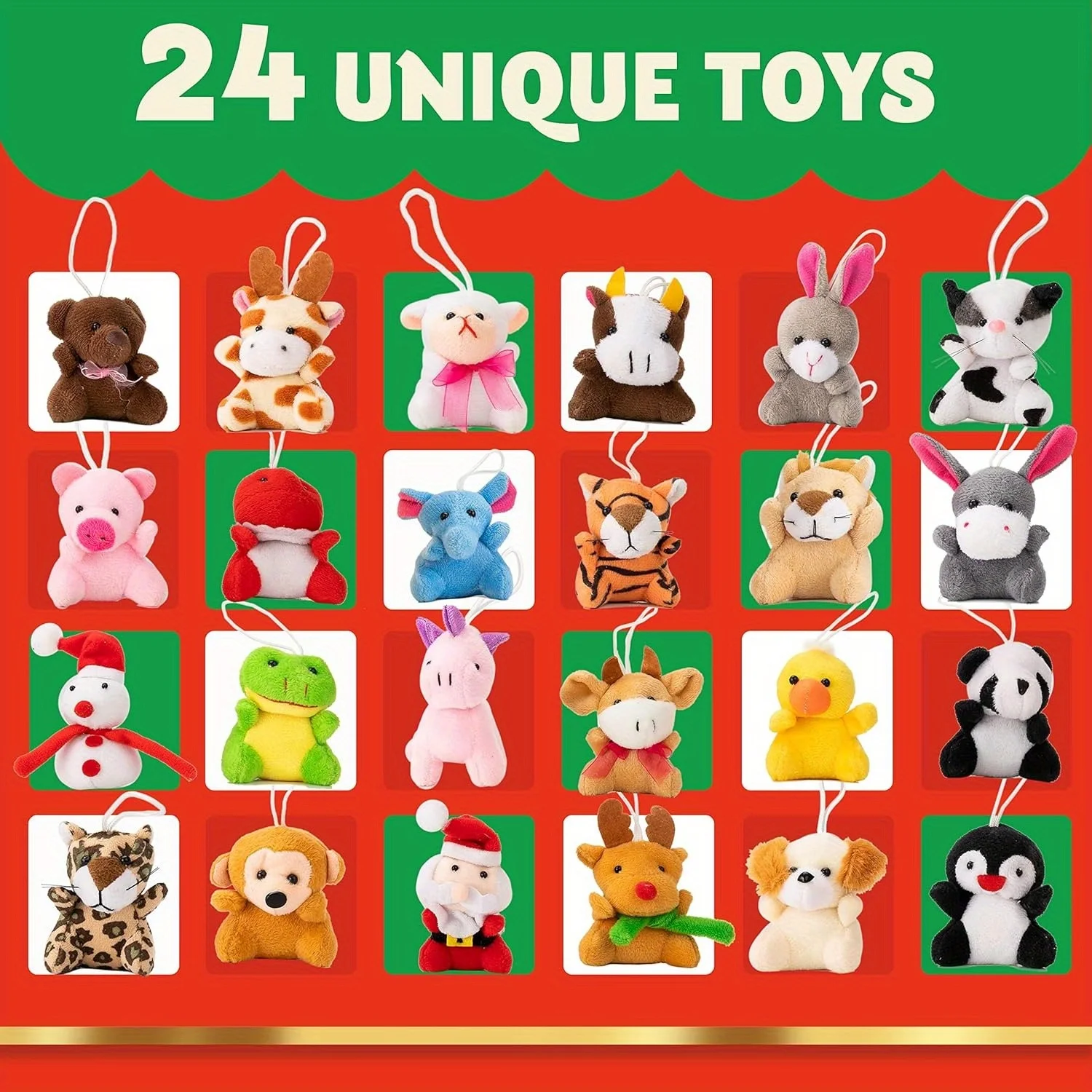 Plüschtier-Adventskalender 2