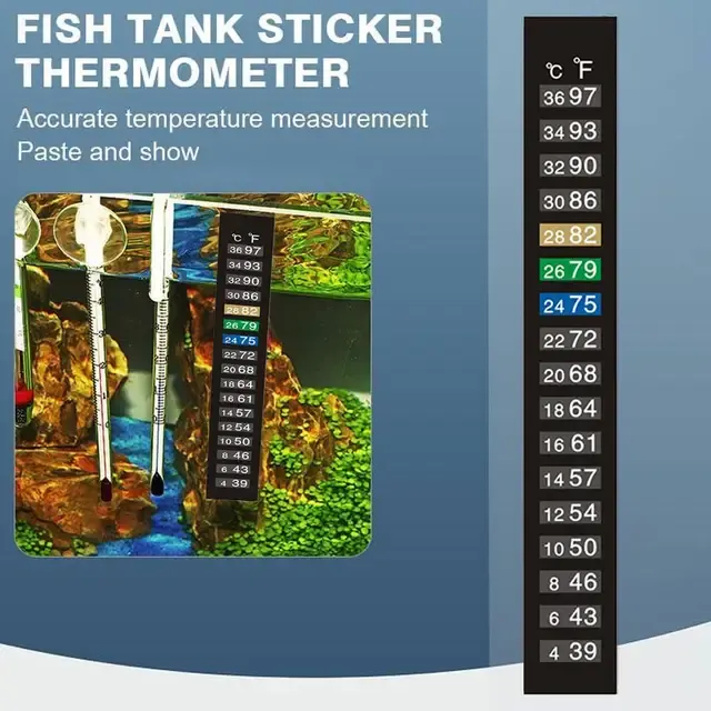 Aquarium-Thermometer-Aufkleber 2
