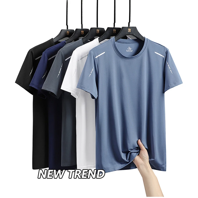 Atmungsaktives Herren-Lauf-Shirt, Kurzarm 2