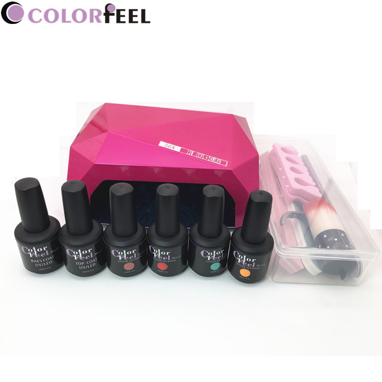 UV-Gel-Nagelset mit Lampe 2