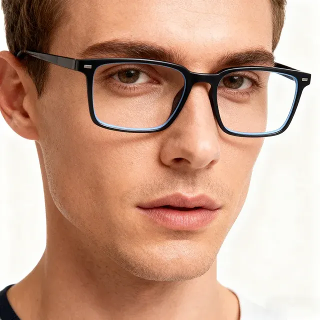 Klassische Blaulichtfilter-Brille für Herren 3