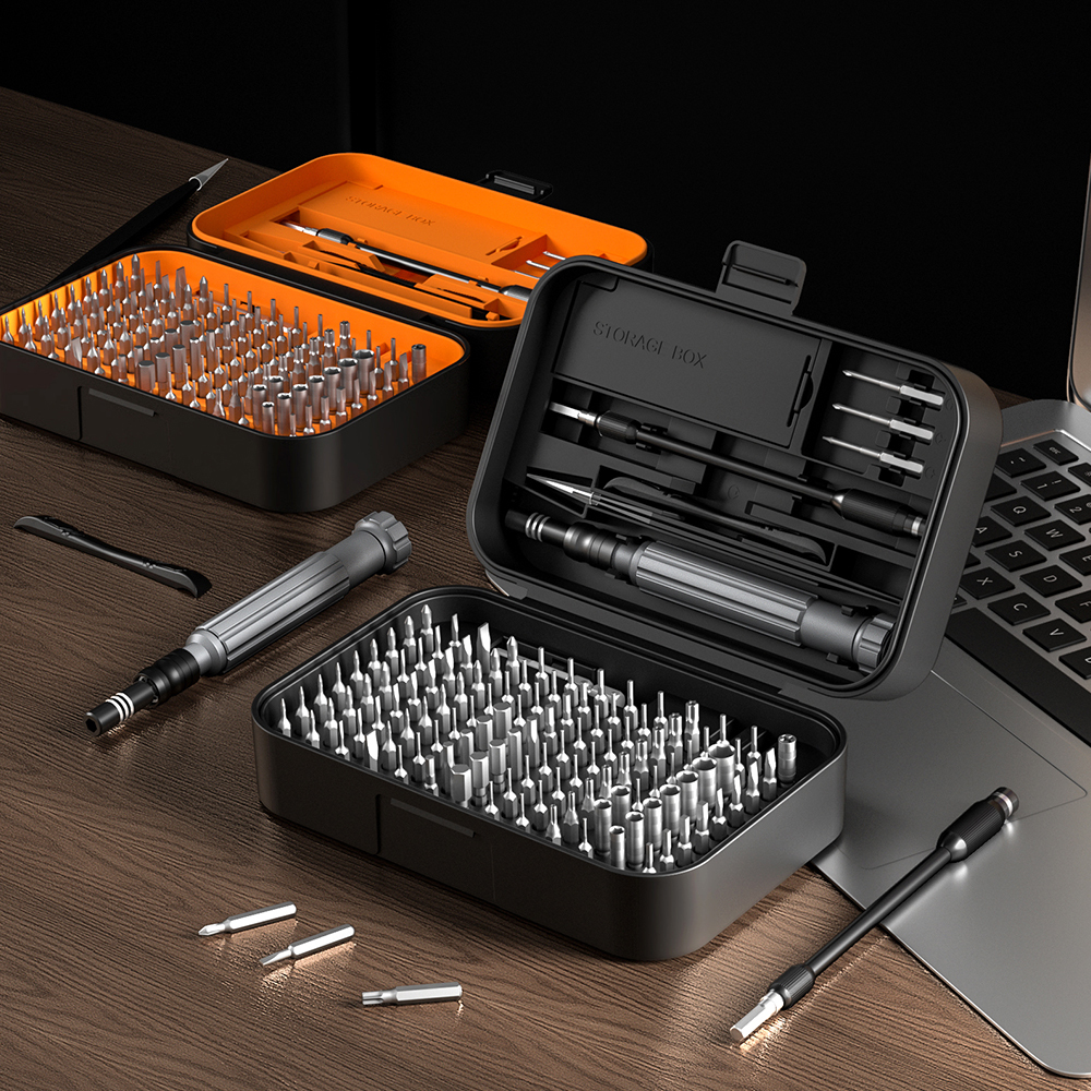 130-in-1 Magnetische Bit-Set Aluminium 3
