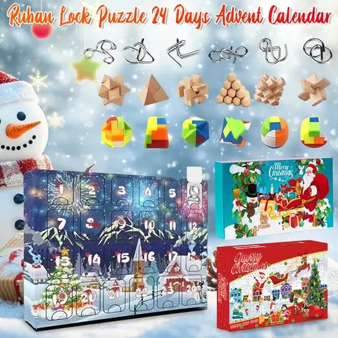 Metallpuzzle-Adventskalender