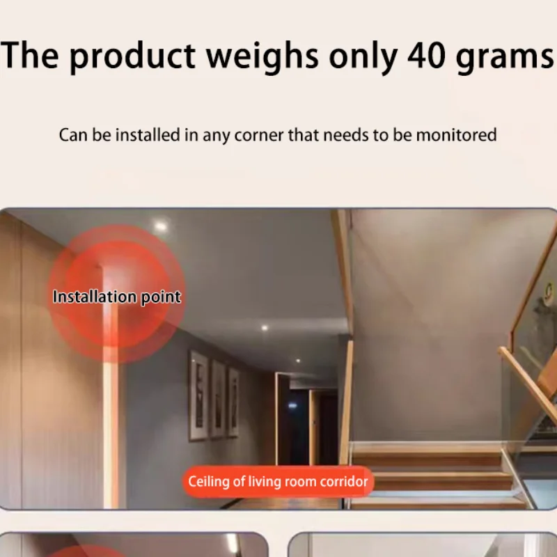 Mini-WLAN-Überwachungskamera 1080P HD 4