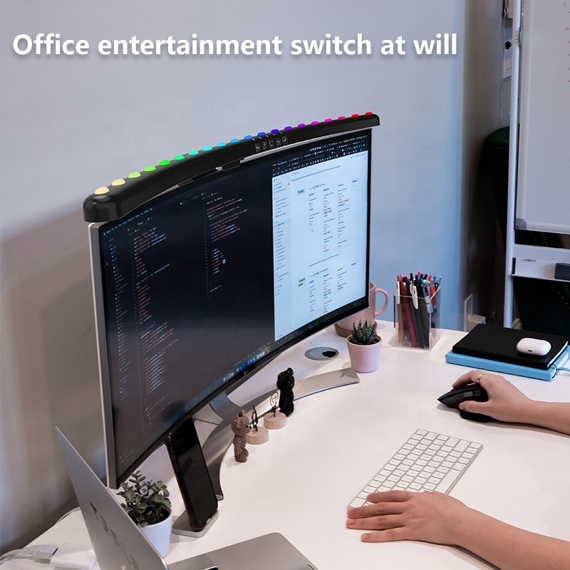 60cm RGB Monitorleuchte mit Sound-Steuerung 4