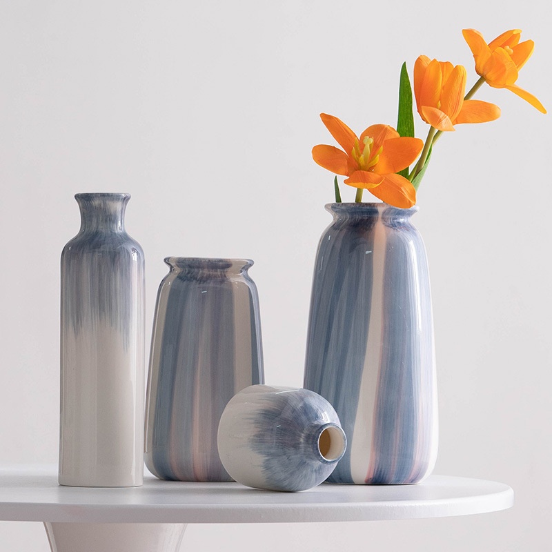 Bemalte Keramikvase