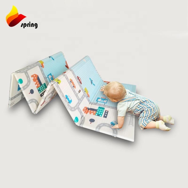 Faltbare Baby-Spielmatte mit Musterdesign 3