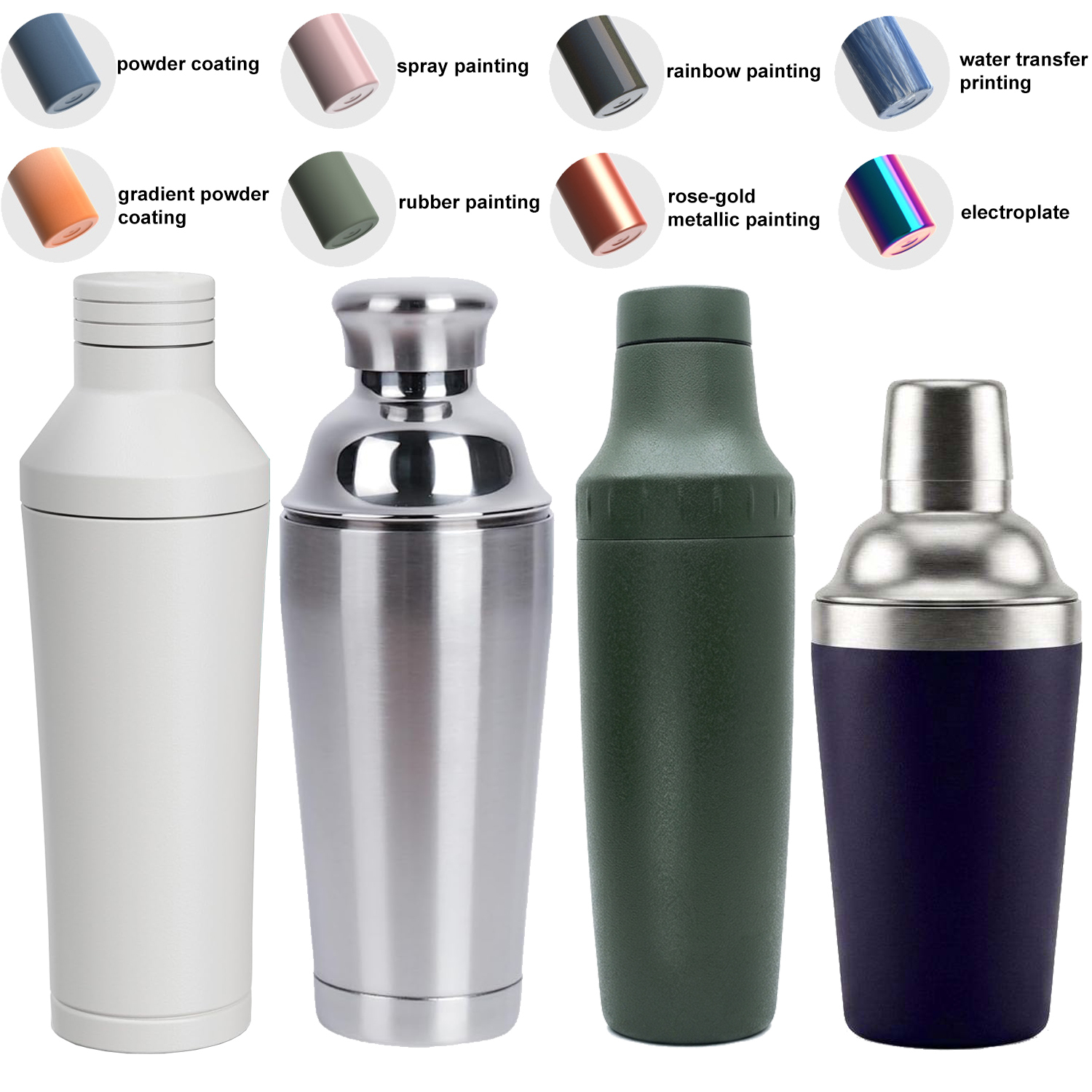 Vakuumisolierter Cocktailshaker für Spirituosen 2